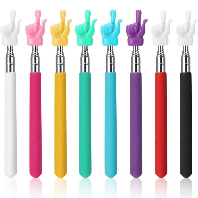 Stationery Warehouse - Retractable Teacher Pointer Finger Design Stainless