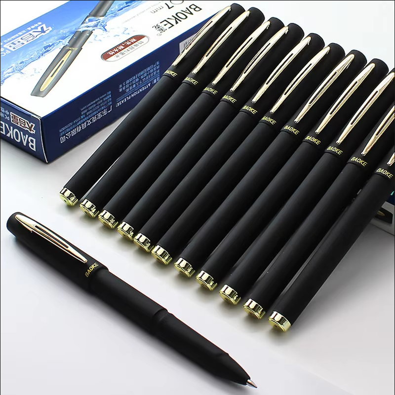 Gel Ink Pen Set - Baoke 0.5/0.7/1.0mm Large Capacity Signature Set