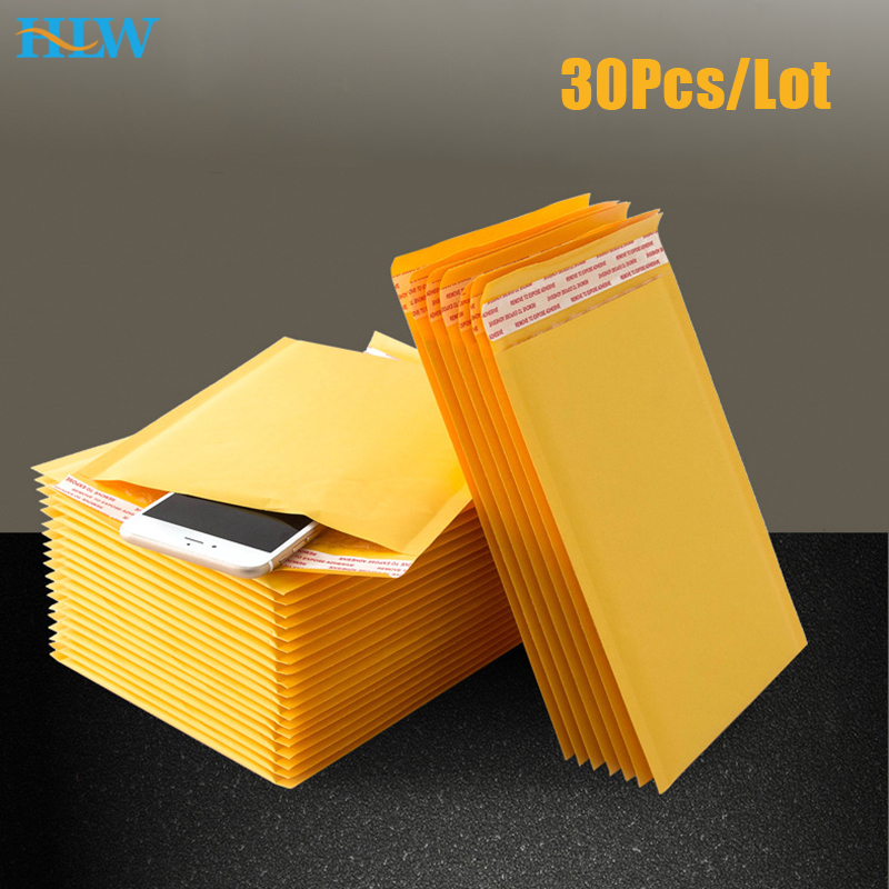 Letter Envelope Kraft - 30PCS/Lot Kraft Paper Bubble Envelopes Bags
