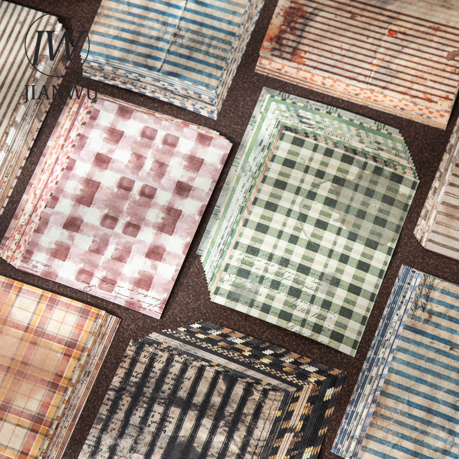 Graph Paper Pad - JIANWU Time Weave Patterns Series Vintage