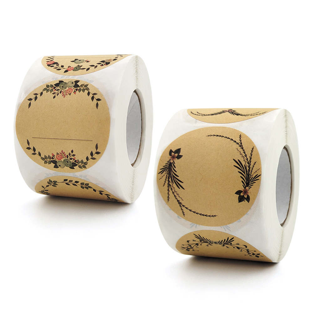 50-500Pcs 2 Inch 5cm Kraft Pap - Cardstock Paper Pack recension och pris