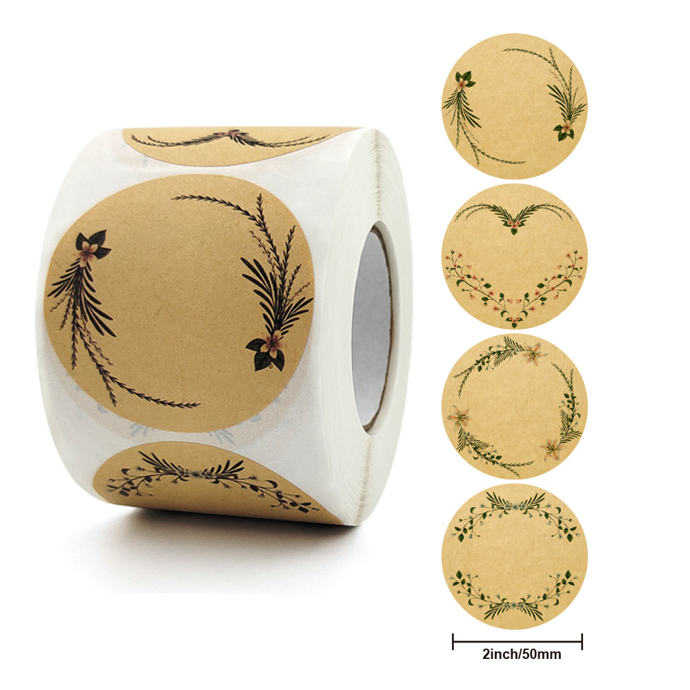 50-500Pcs 2 Inch 5cm Kraft Pap - Cardstock Paper Pack recension och pris