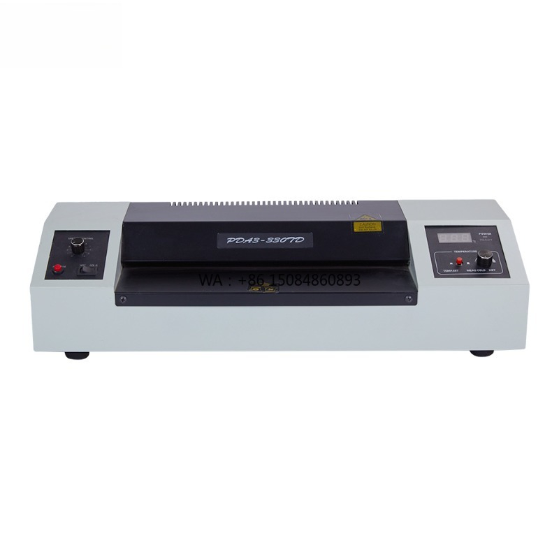 Heavy Duty Four Roll Hot Cold  - Document Laminator Pouch recension och pris