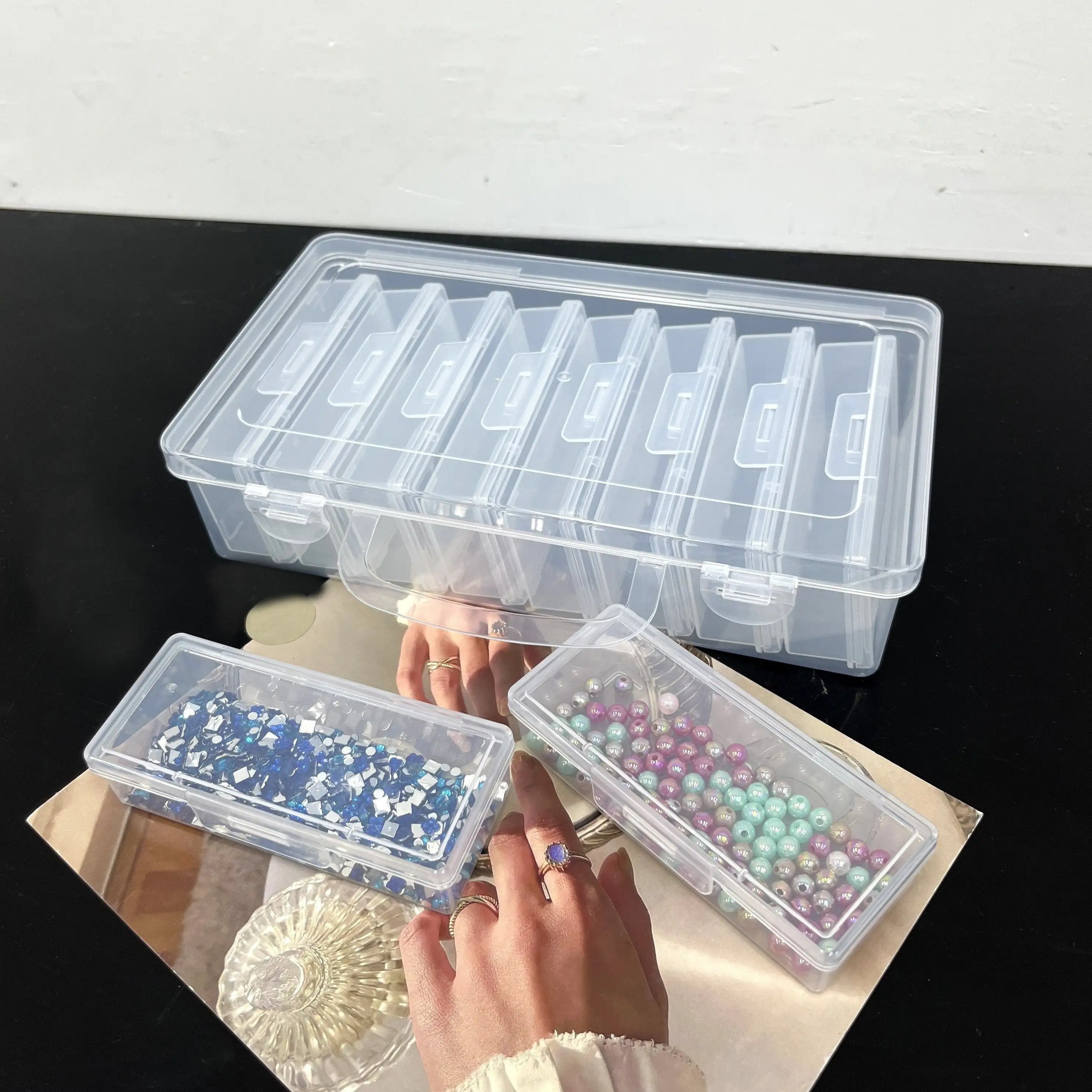 Transparent Plastic Storage Bo - Stationery Office And School Supply Stores recension och pris