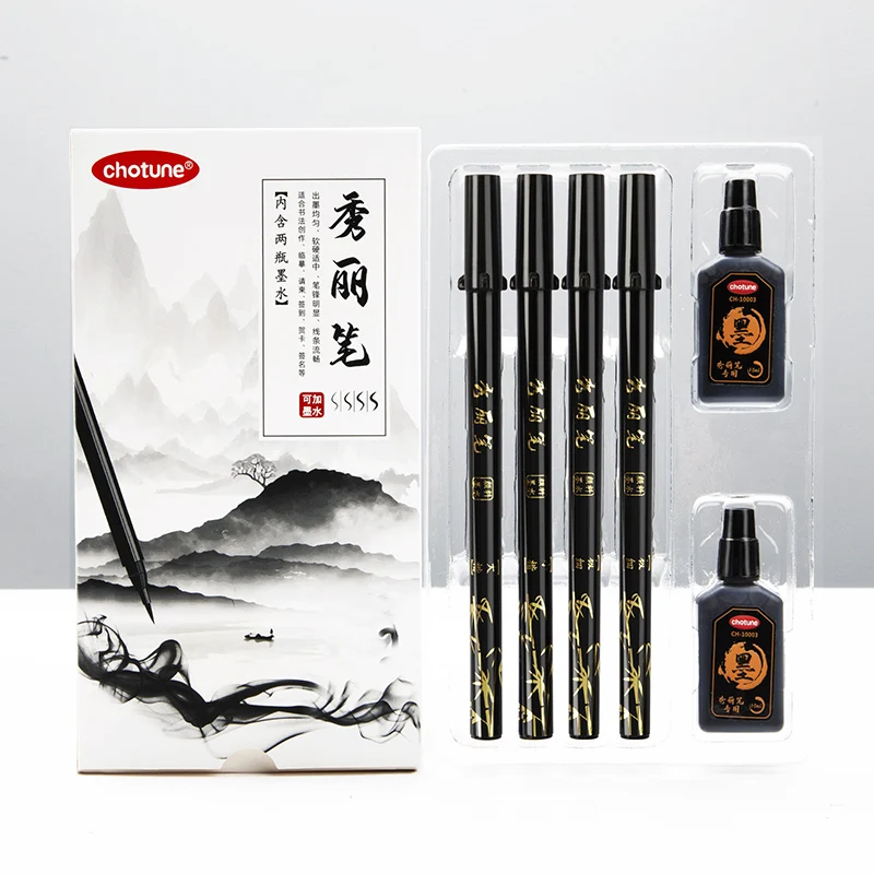 Brush Lettering Pens Set Black - Stationery Warehouse recension och pris