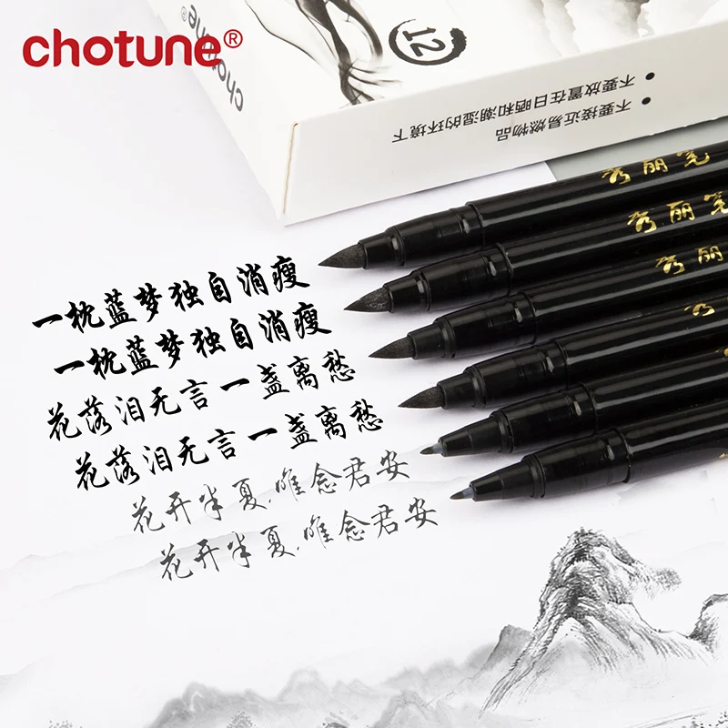Brush Lettering Pens Set Black - Stationery Warehouse recension och pris