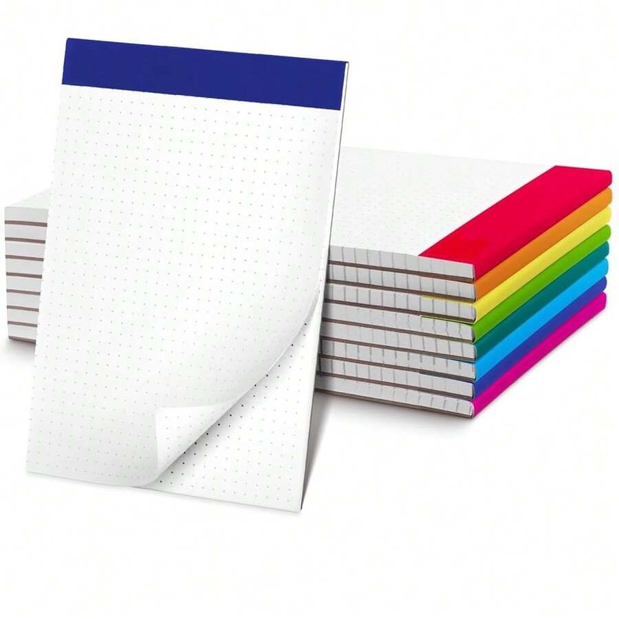 Jetec 8 Pack Dot Grid Notepad  - Graph Paper Pad recension och pris