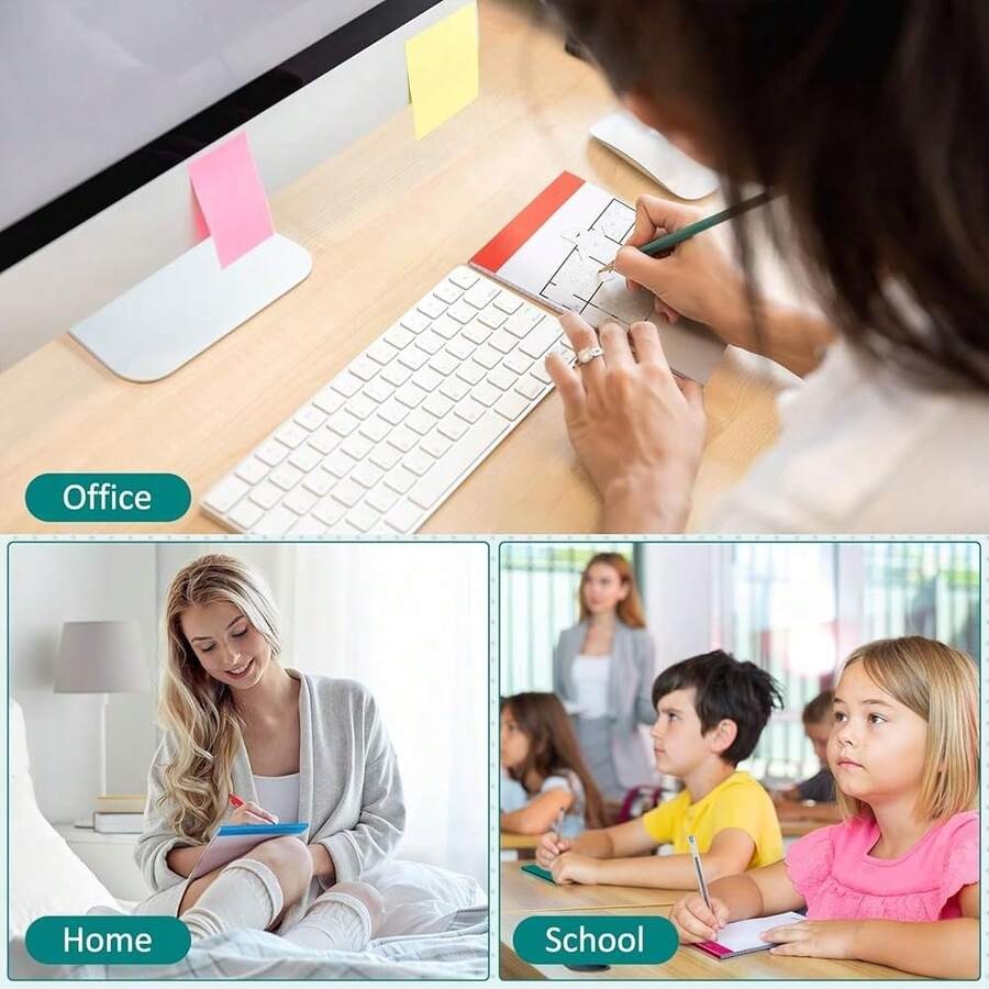 Jetec 8 Pack Dot Grid Notepad  - Graph Paper Pad recension och pris