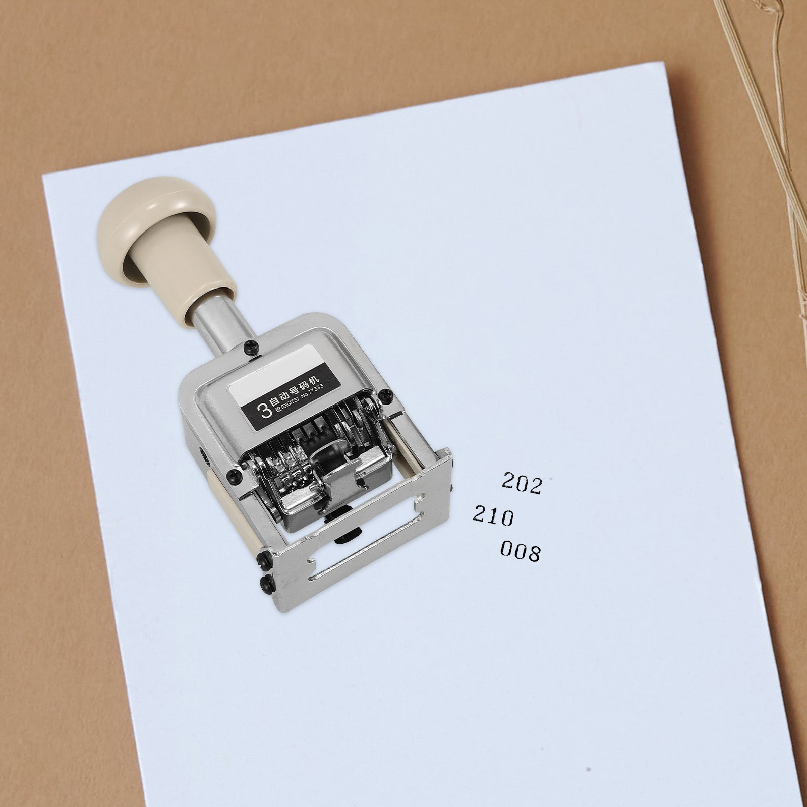 Automatic Number Stamp Portabl - Stationery Warehouse recension och pris