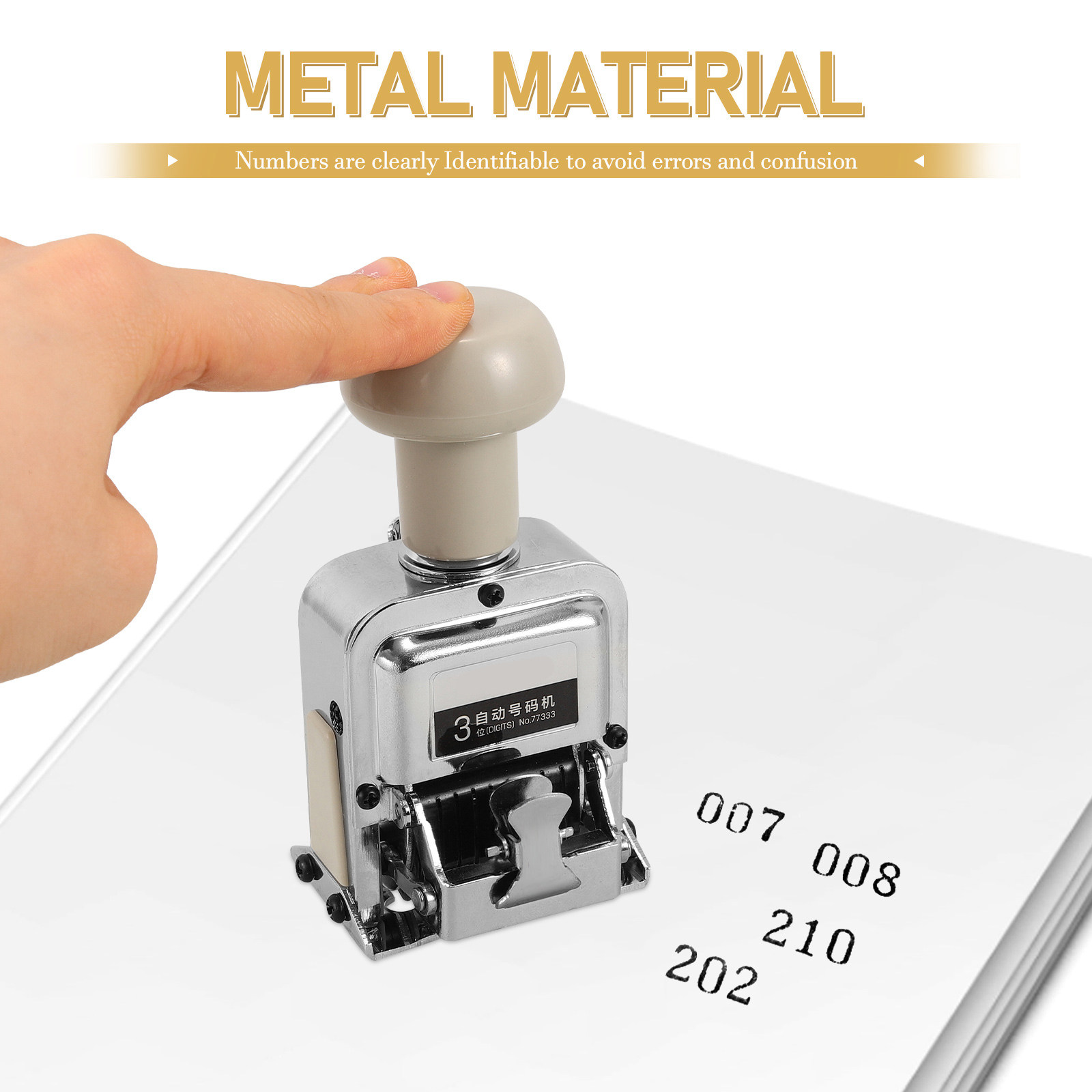 Automatic Number Stamp Portabl - Stationery Warehouse recension och pris