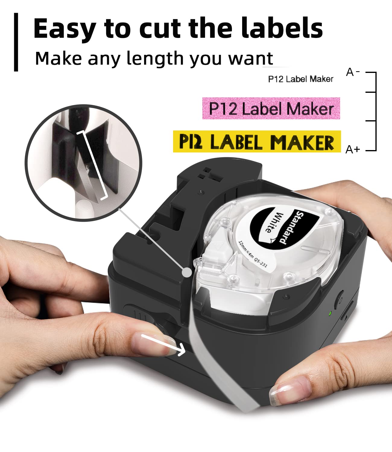 Phomemo P12 P12Pro Label Maker - Label Printer Tape recension och pris