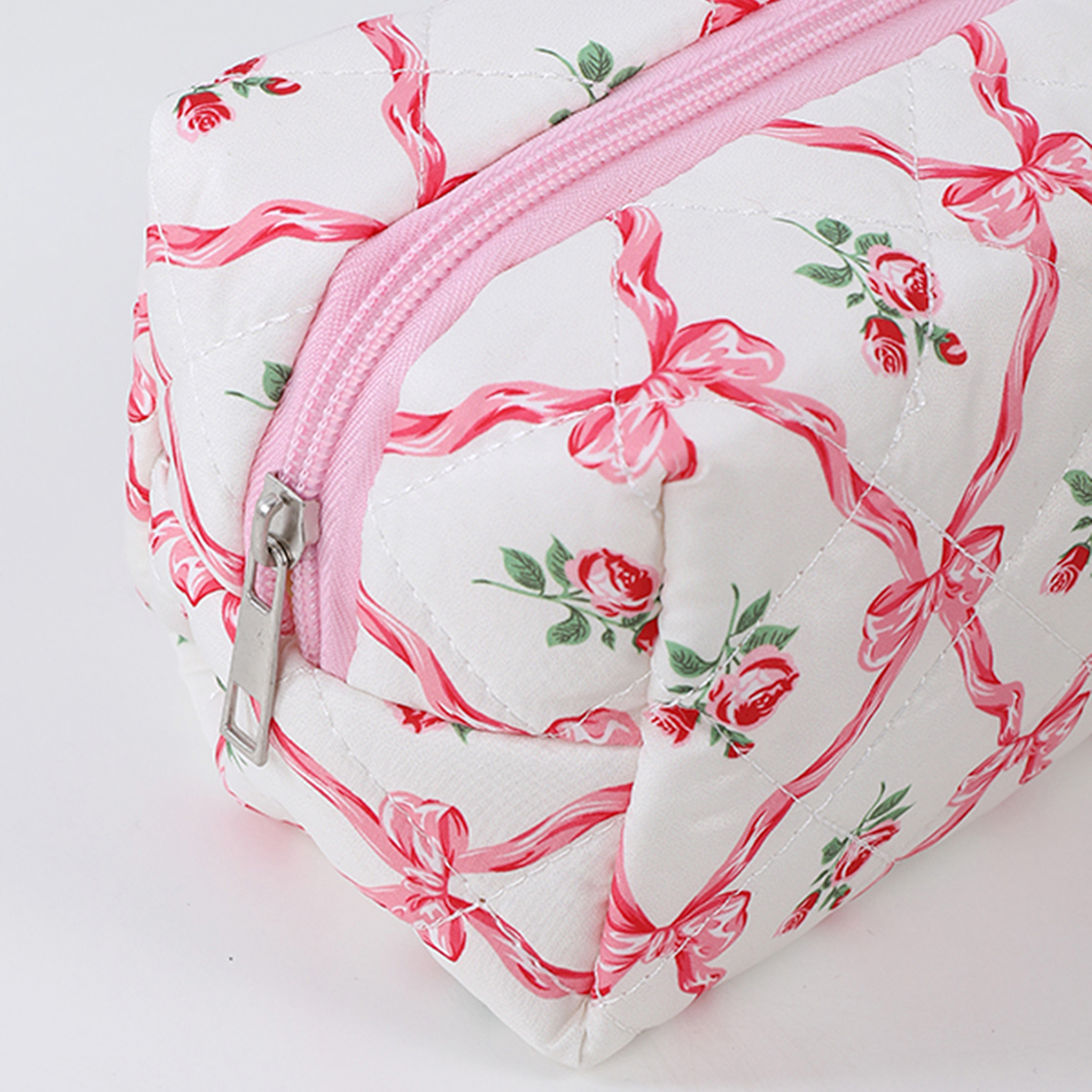 Cartoon print rose pencil case - Office Supply Office Stationery Items recension och pris