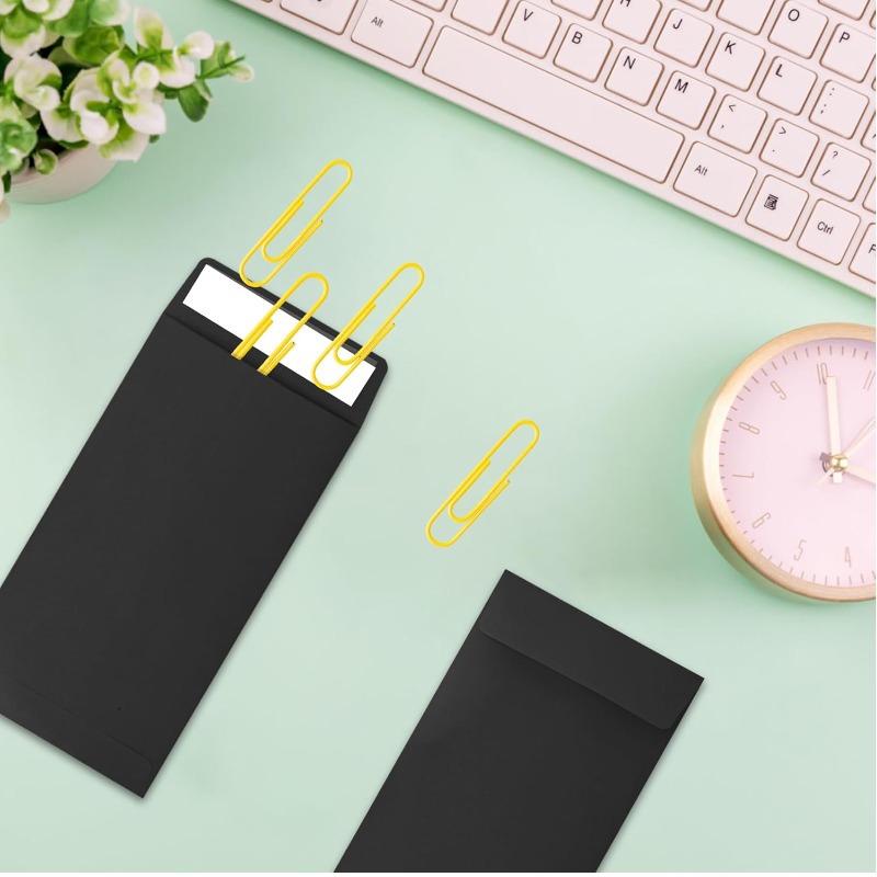 50pcs Envelopes Kraft Black fo - Letter Envelope Kraft recension och pris