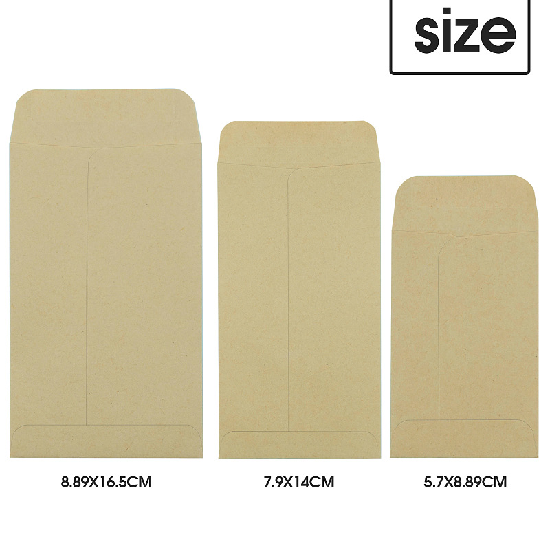 50pcs Envelopes Kraft Black fo - Letter Envelope Kraft recension och pris
