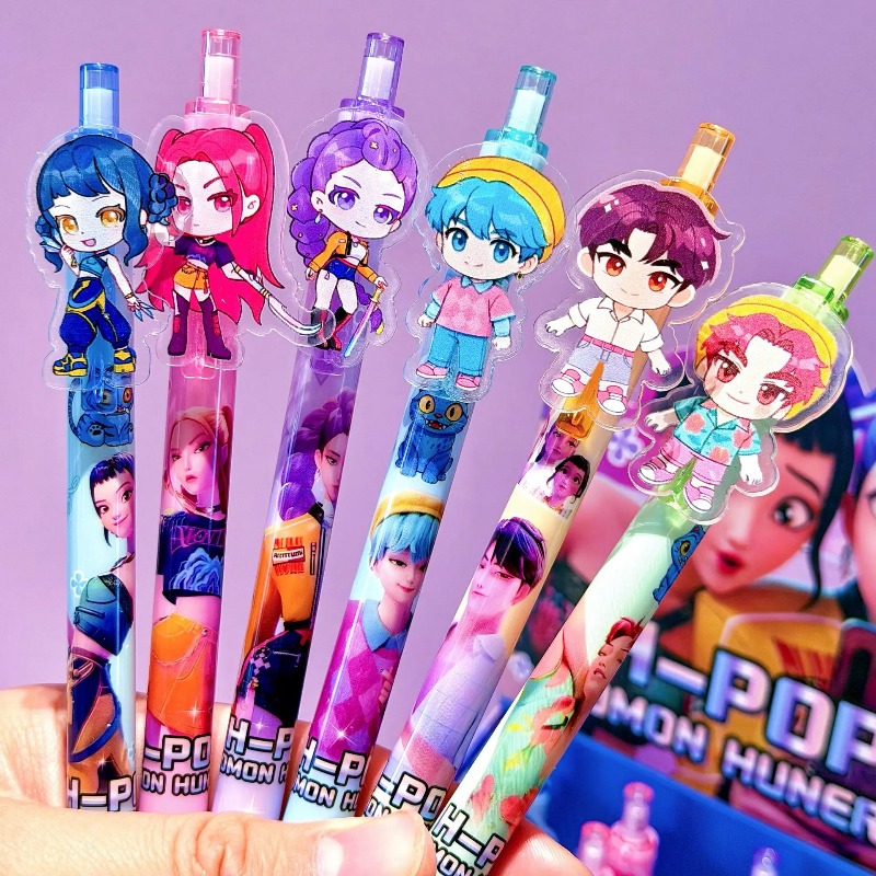 New Anime Cartoon 0.5mm Black  - Office Supply Office Stationery Items recension och pris
