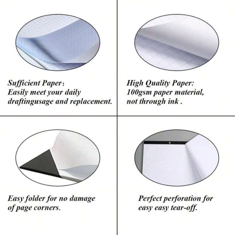 Large Engineering Graph Paper  - Graph Paper Pad recension och pris
