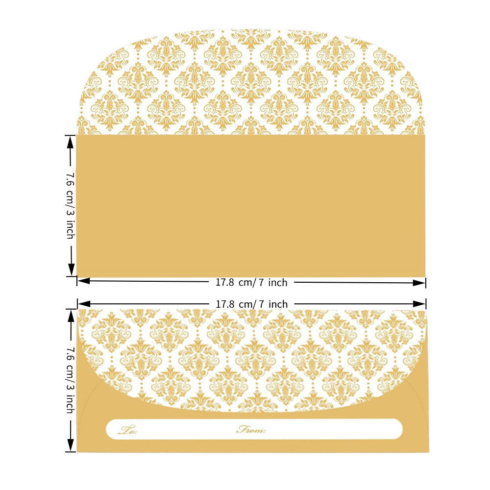 25/50 Pcs Cash Gift Envelopes  - Letter Envelope Kraft recension och pris