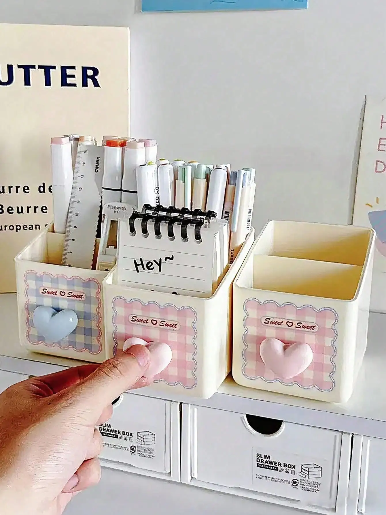 1pc Desktop Stationery Storage - Stationery Office And School Supply Stores recension och pris