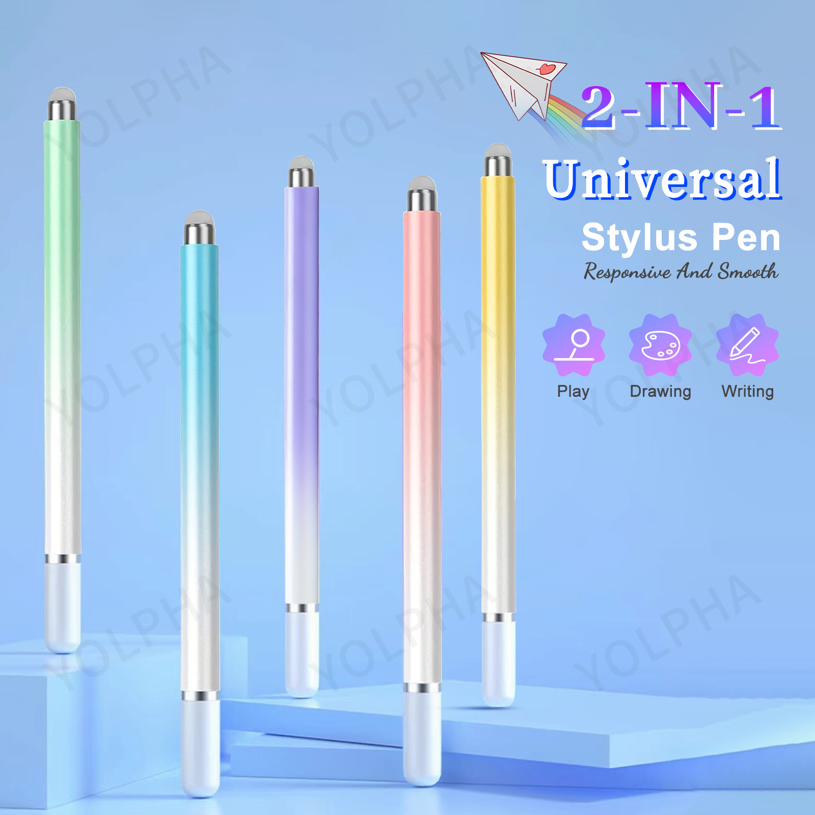 2 in 1 Universal Stylus Pen fo - Sticky Note Cube recension och pris