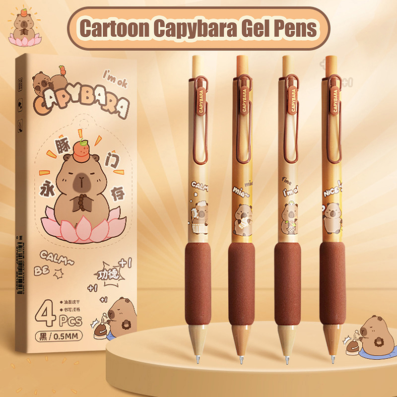[H]4Pcs Kawaii Gel Pens Cute C - Stationery Warehouse recension och pris
