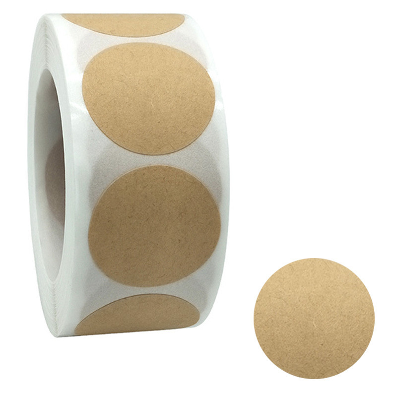 500Pcs Kraft Paper Stickers Ro - Letter Envelope Kraft recension och pris
