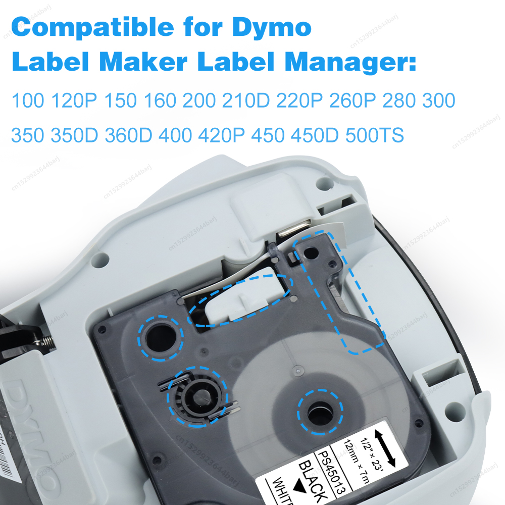2~10PK Dymo D1 Tape 45013 for  - Label Printer Tape recension och pris