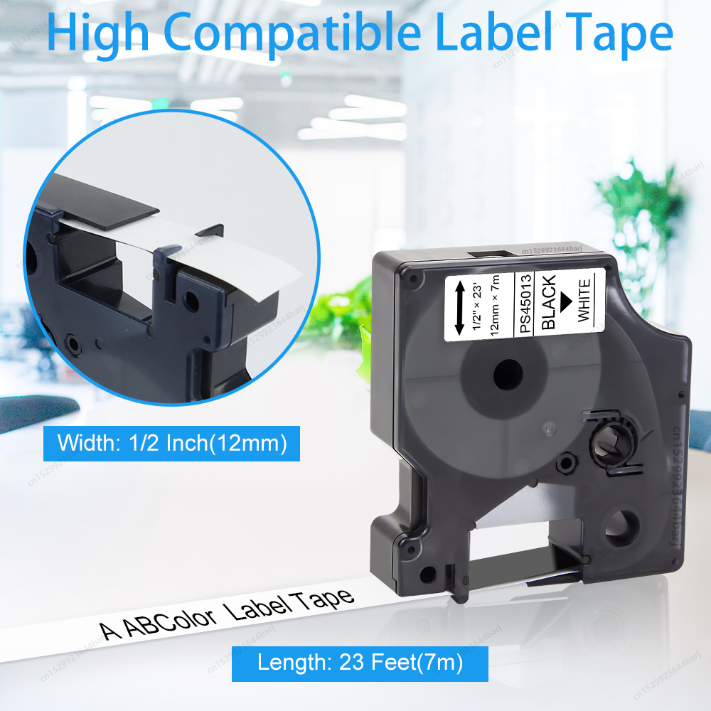 2~10PK Dymo D1 Tape 45013 for  - Label Printer Tape recension och pris