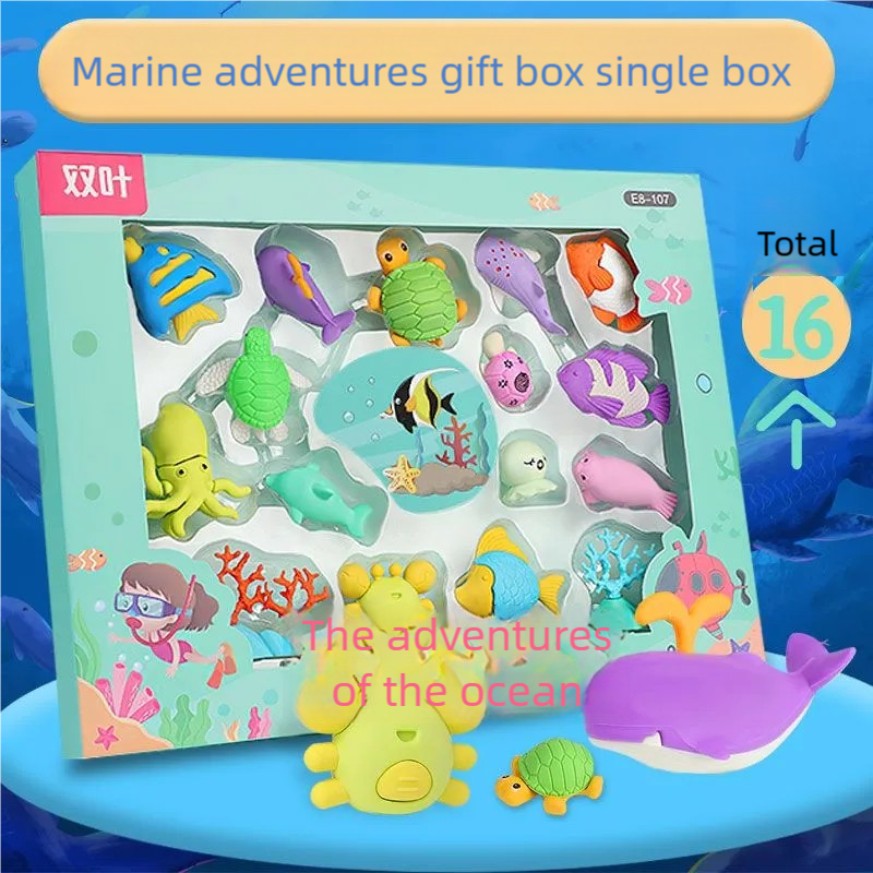 19pcs in Total Cute Eraser Box - Total Stationery & Office Supply recension och pris