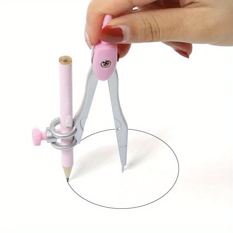 8Pcs/Set  Ruler Compass Pencil - Compass Geometry Set recension och pris