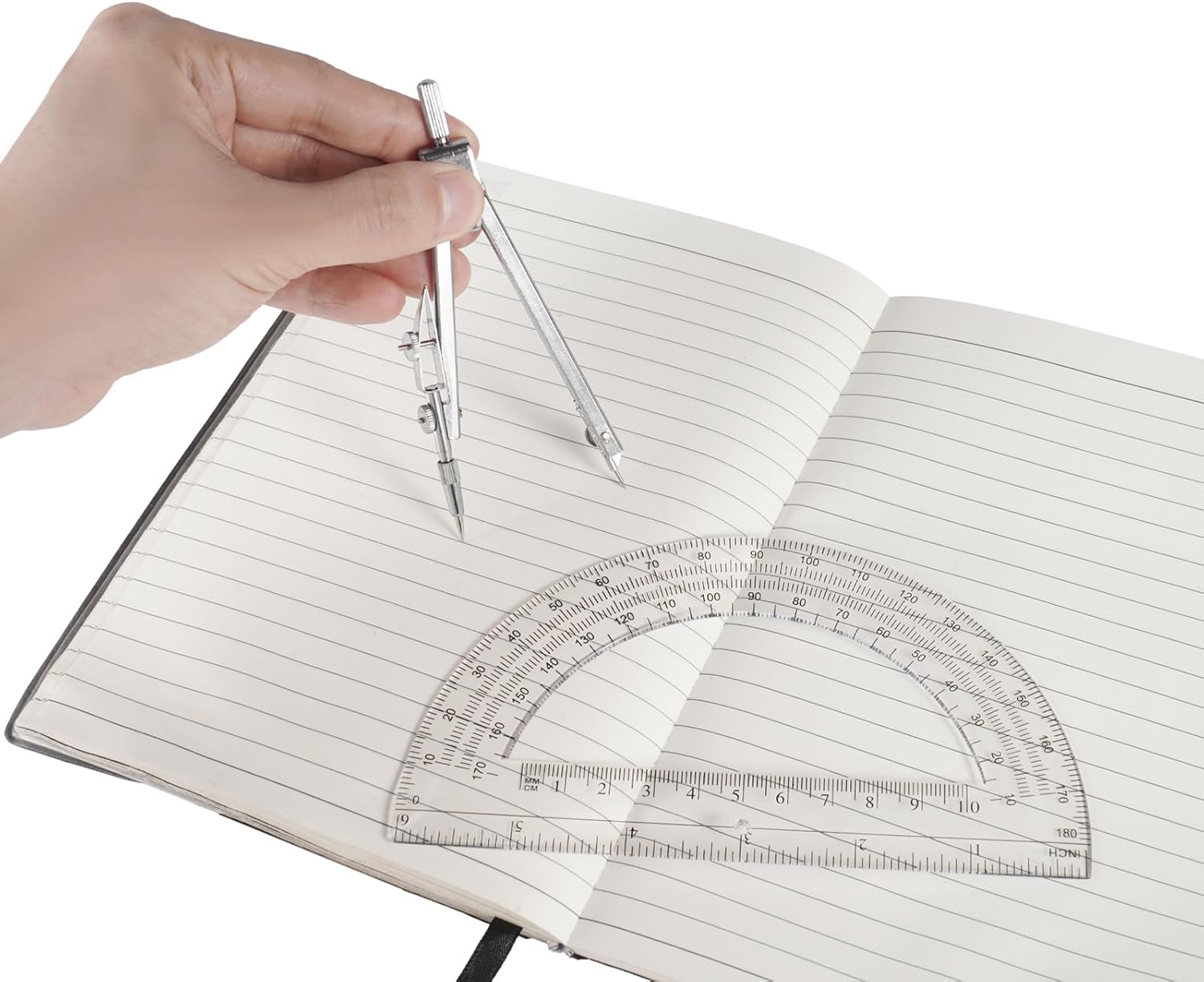 Protractor and Compass Set, Ge - Compass Geometry Set recension och pris