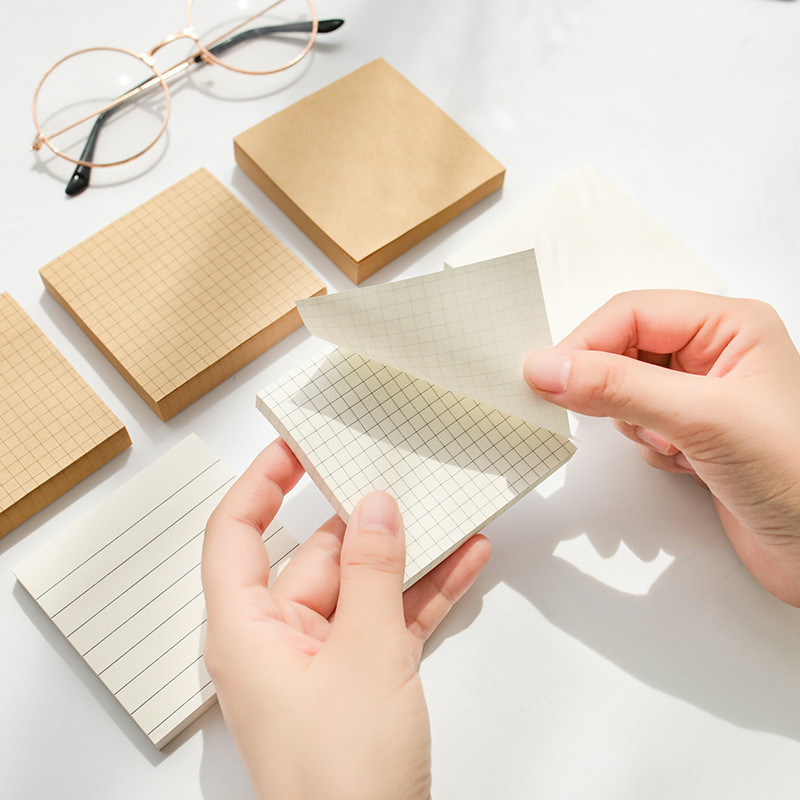 80 Sheets Memo Pad Sticky Note - Graph Paper Pad recension och pris