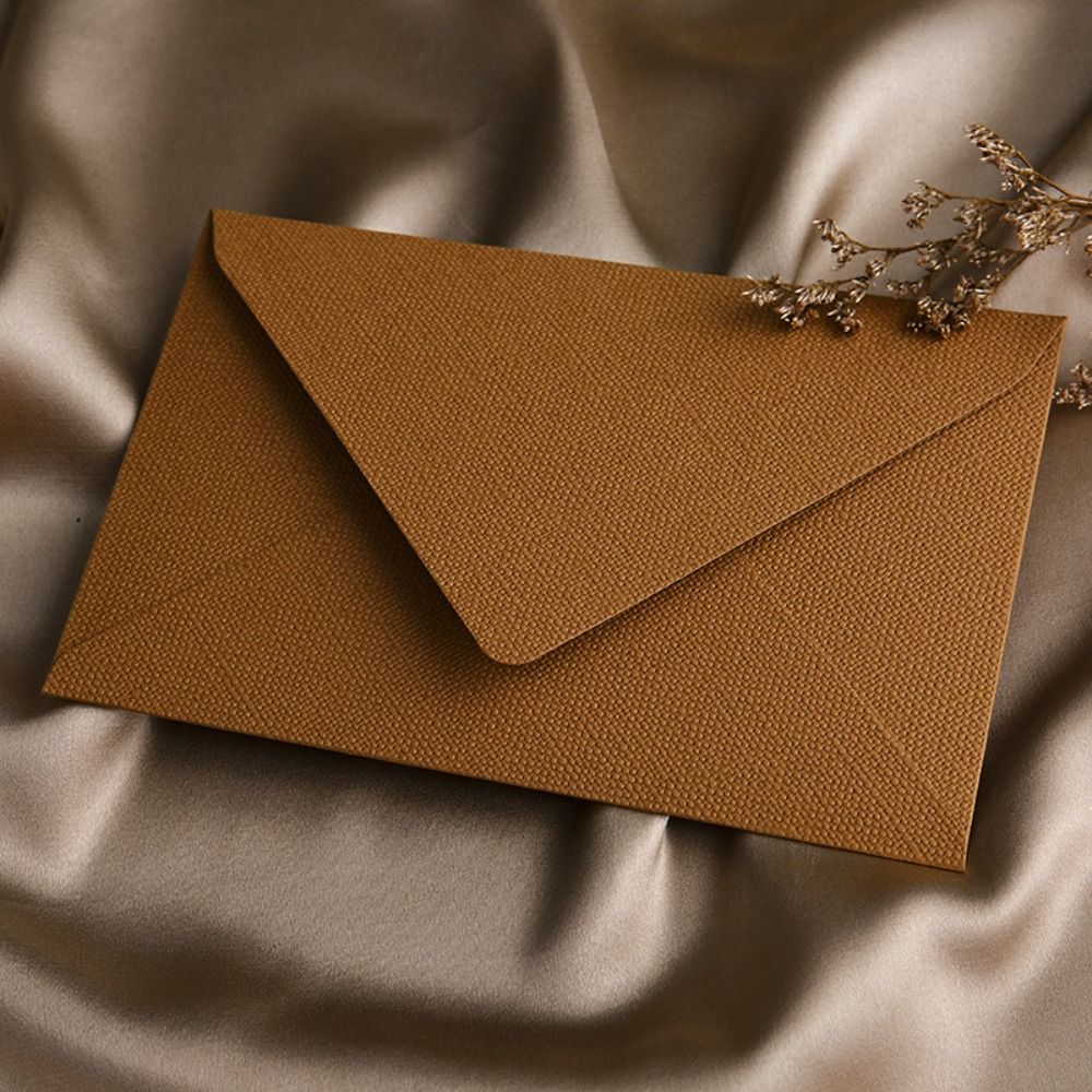 10Pcs Linen Texture Retro Enve - Letter Envelope Kraft recension och pris