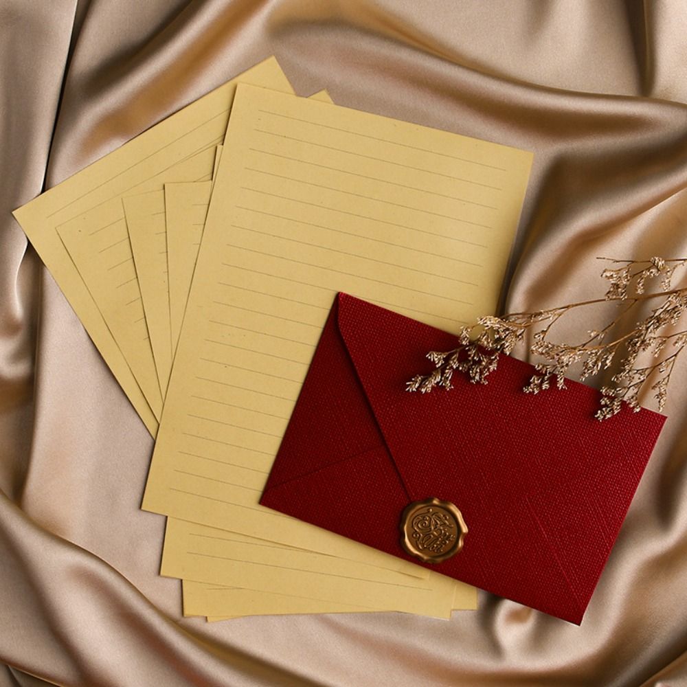 10Pcs Linen Texture Retro Enve - Letter Envelope Kraft recension och pris
