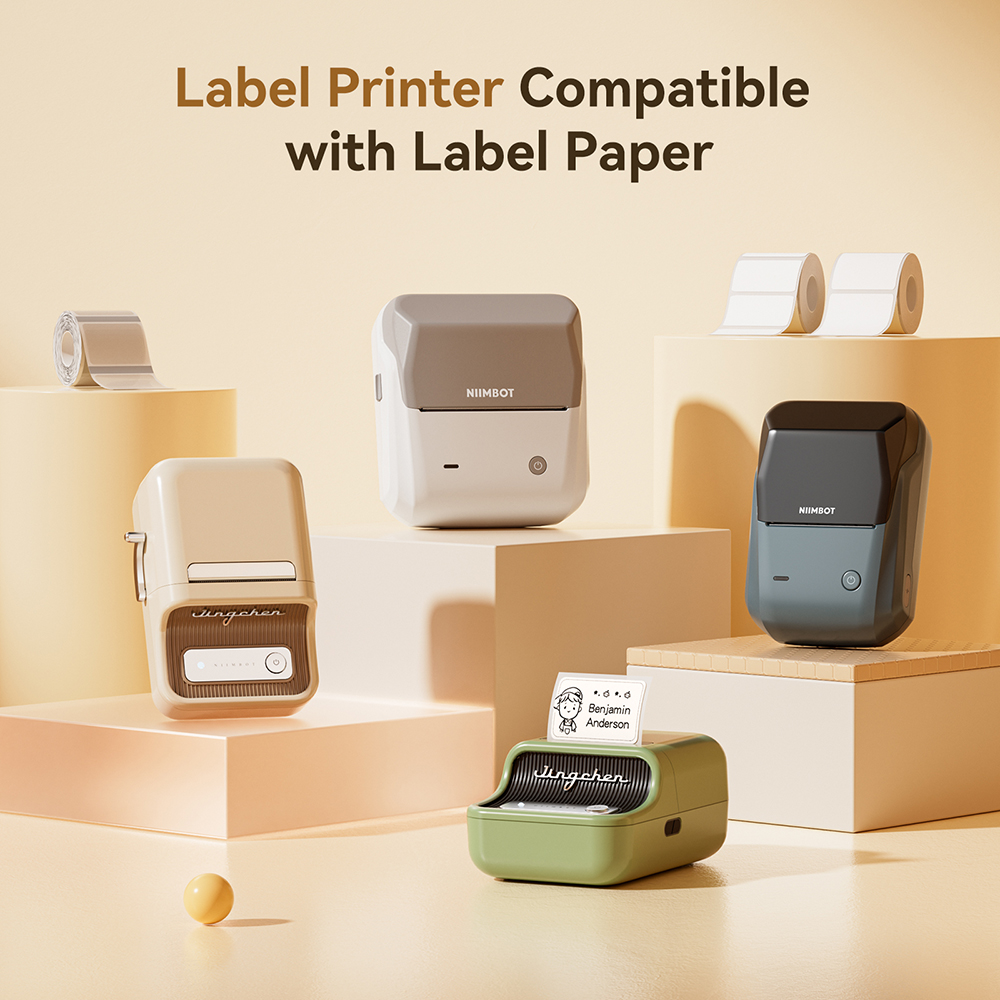 NIIMBOT Thermal Sticker Label  - Label Printer Tape recension och pris