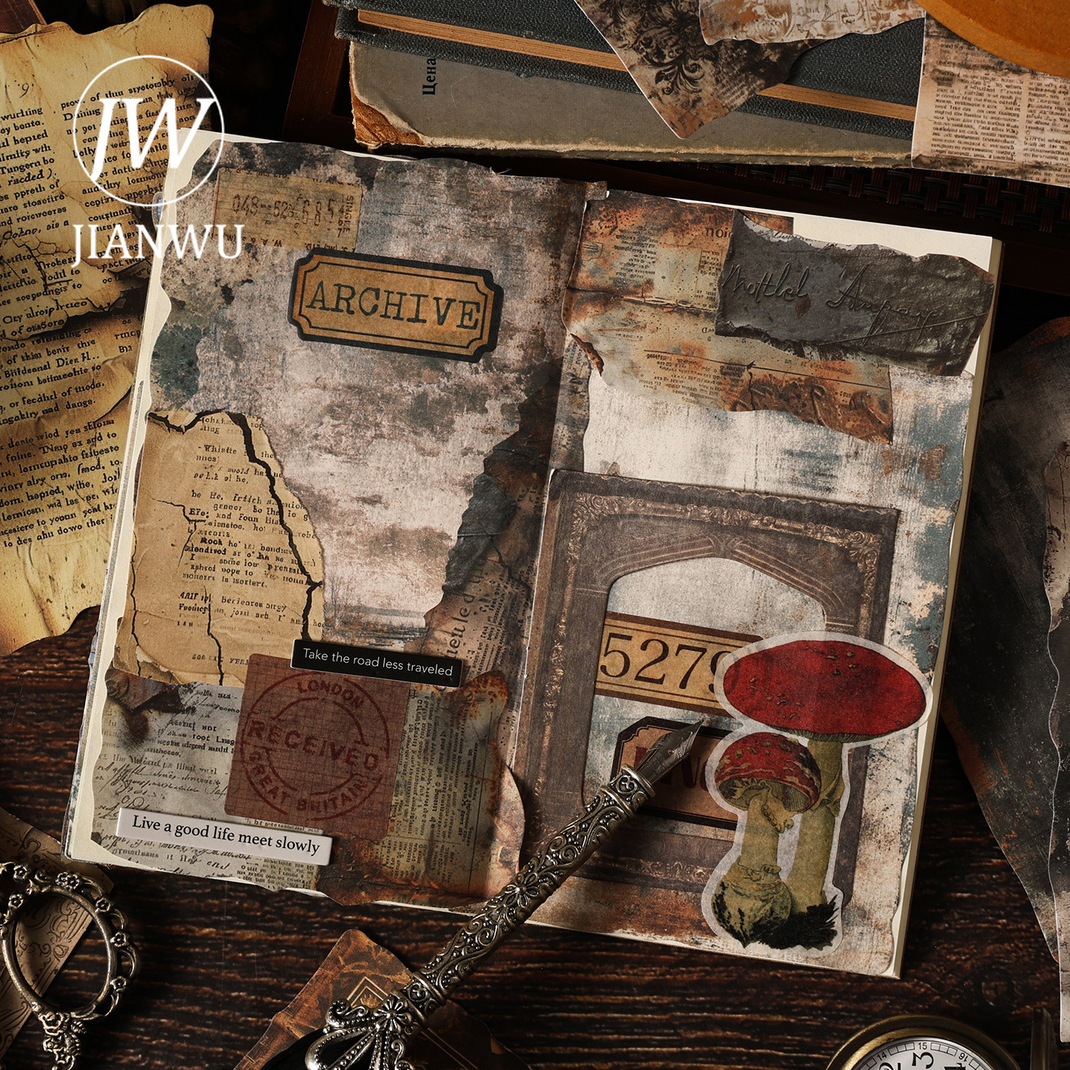 JIANWUThe Rust Seal Is Eroded  - Graph Paper Pad recension och pris