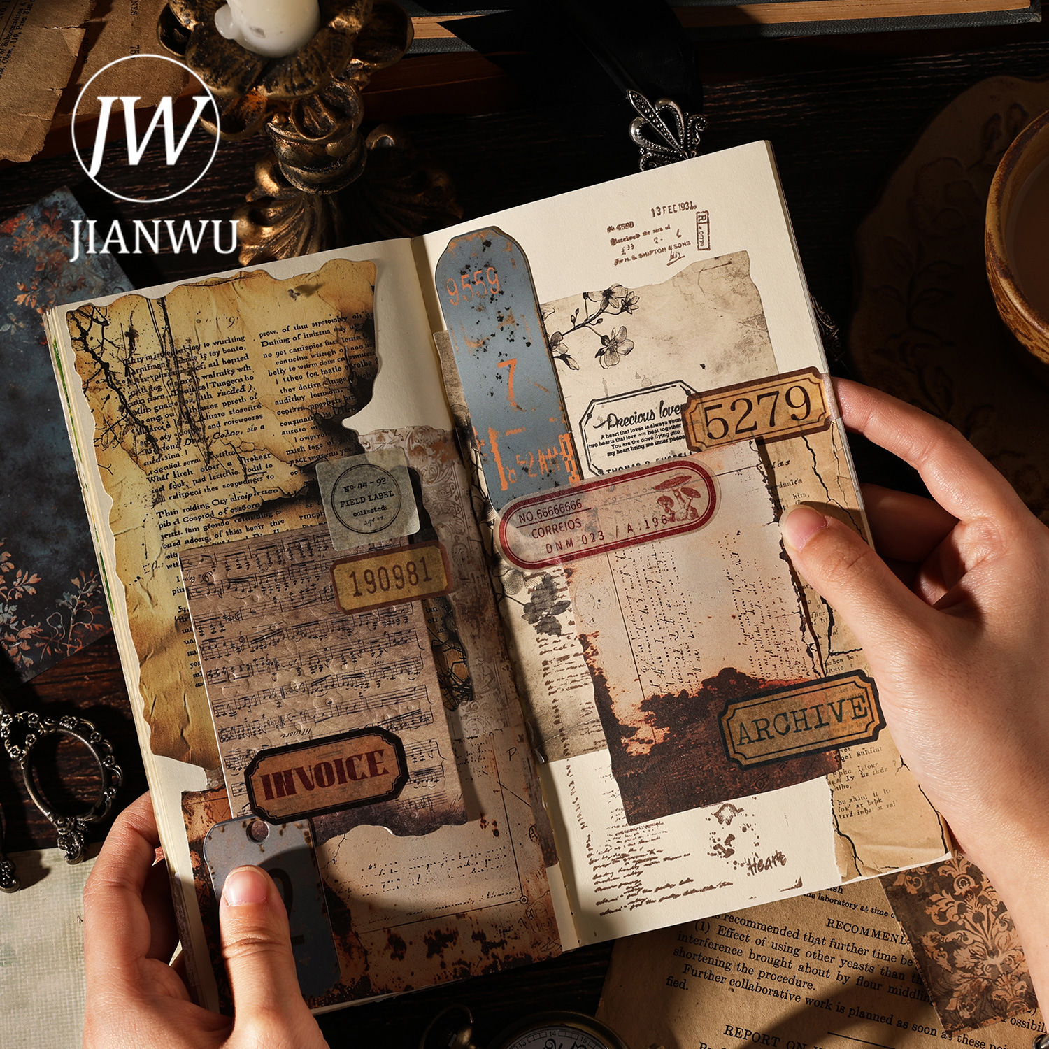 JIANWUThe Rust Seal Is Eroded  - Graph Paper Pad recension och pris