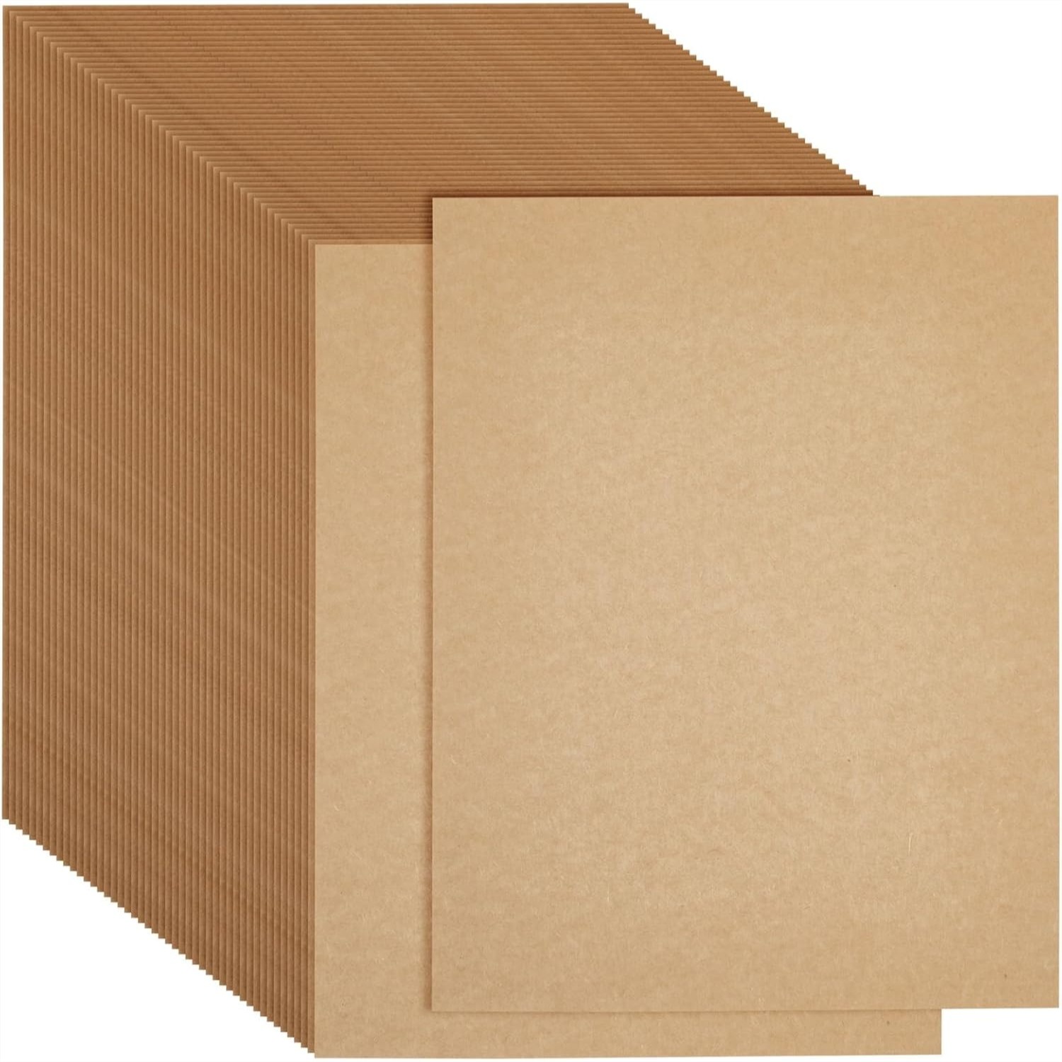 Kraft Paper Cardstock 8.5x11 1 - Cardstock Paper Pack recension och pris