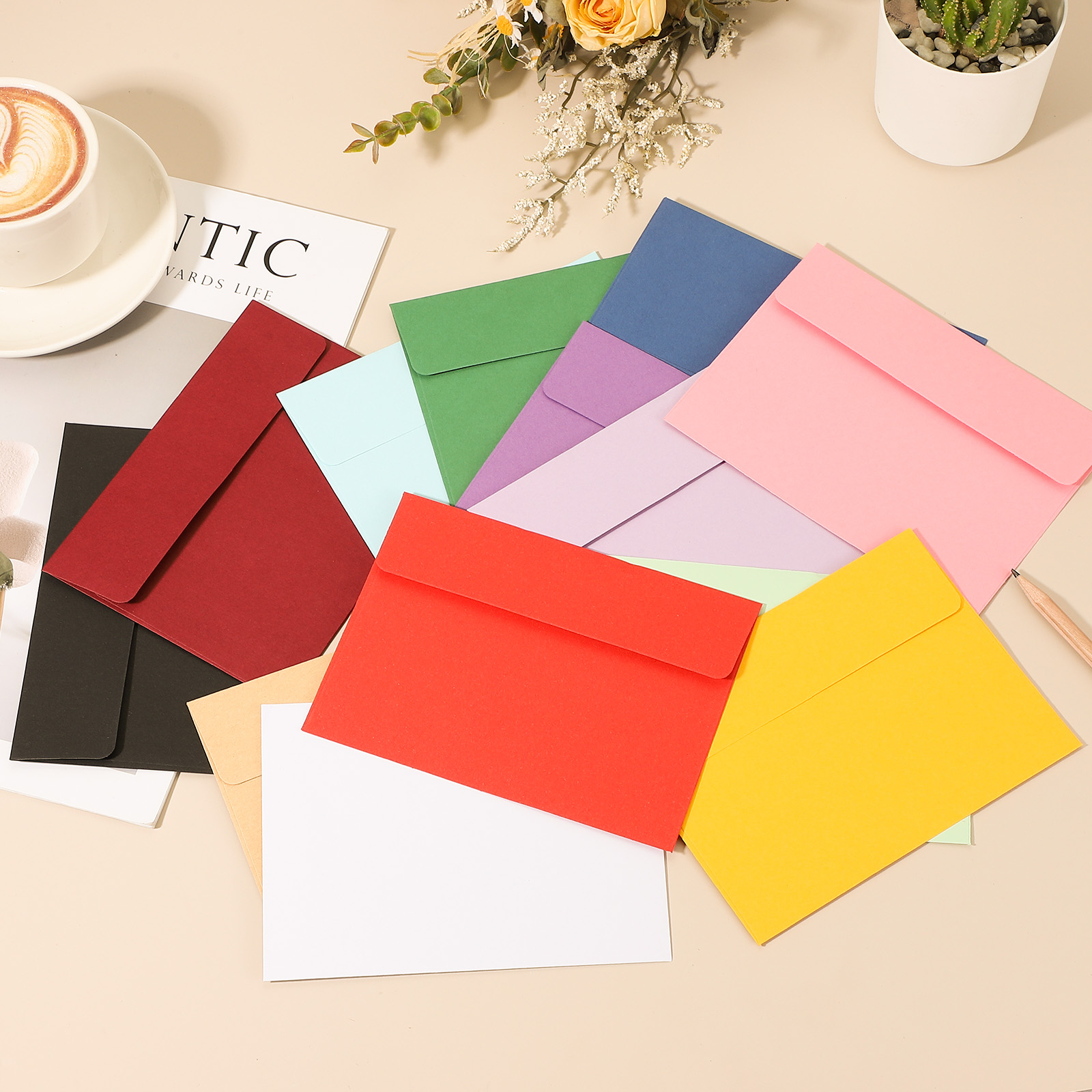 24Pcs A2 Envelopes Self Seal 1 - Letter Envelope Kraft recension och pris