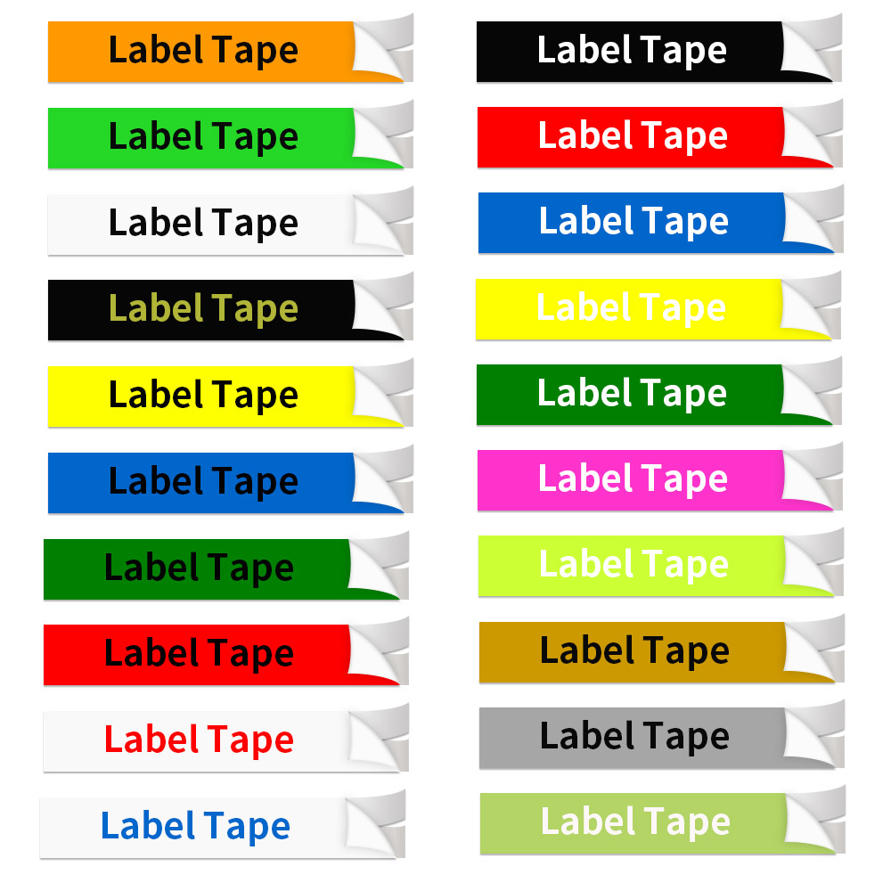 GREENCYCLE 1Pcs 6mm/9mm/12mm 2 - Label Printer Tape recension och pris