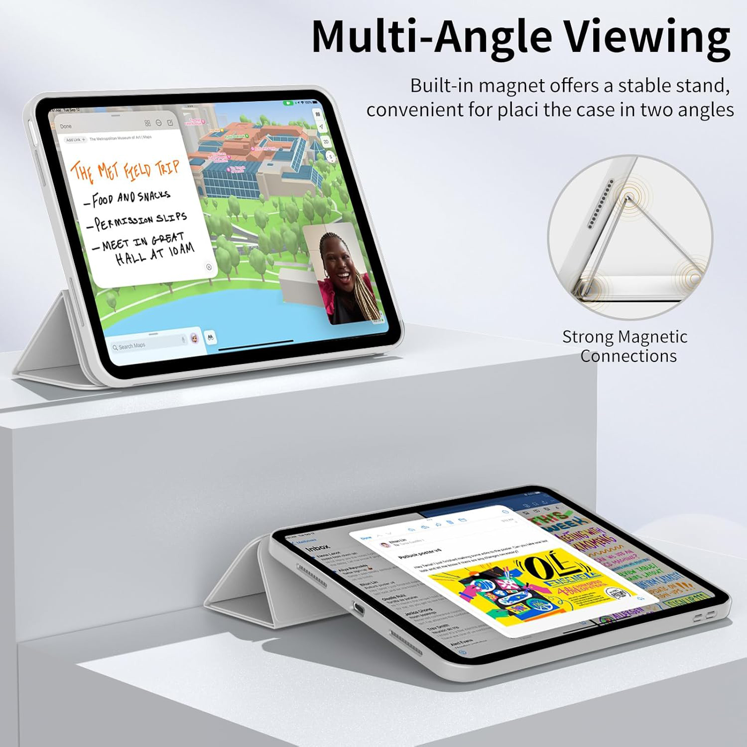Tri-fold Flip Case For Samsung - Sticky Note Cube recension och pris
