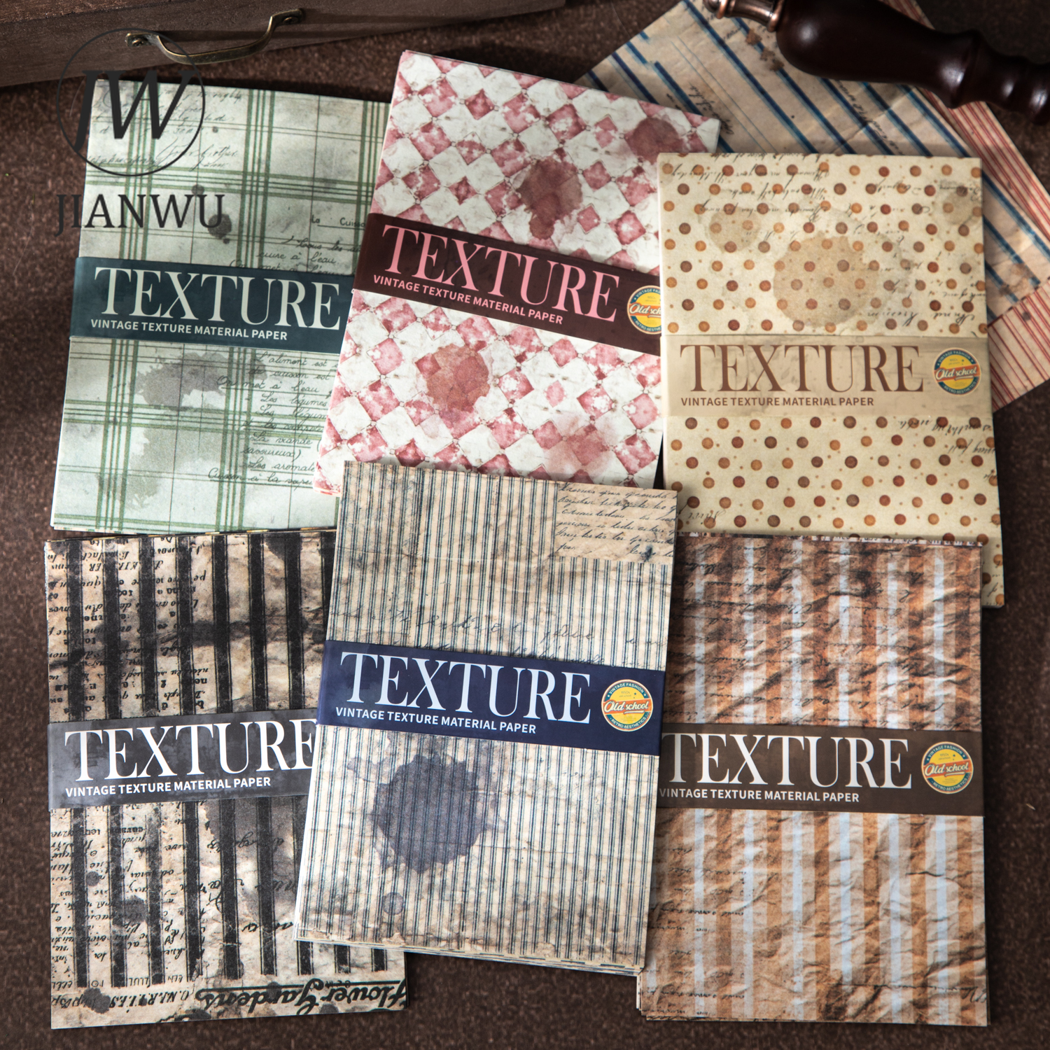 JIANWU Time Weave Patterns Ser - Graph Paper Pad recension och pris