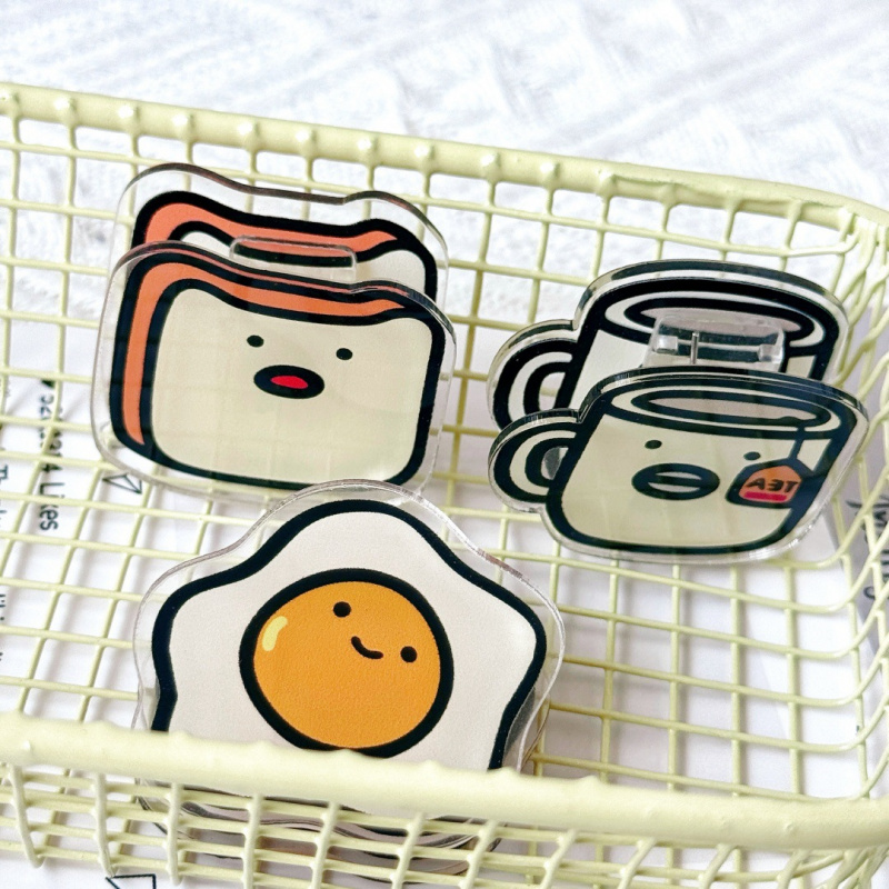 1pc Cute Toast Fried Egg Tea C - Stationery Warehouse recension och pris