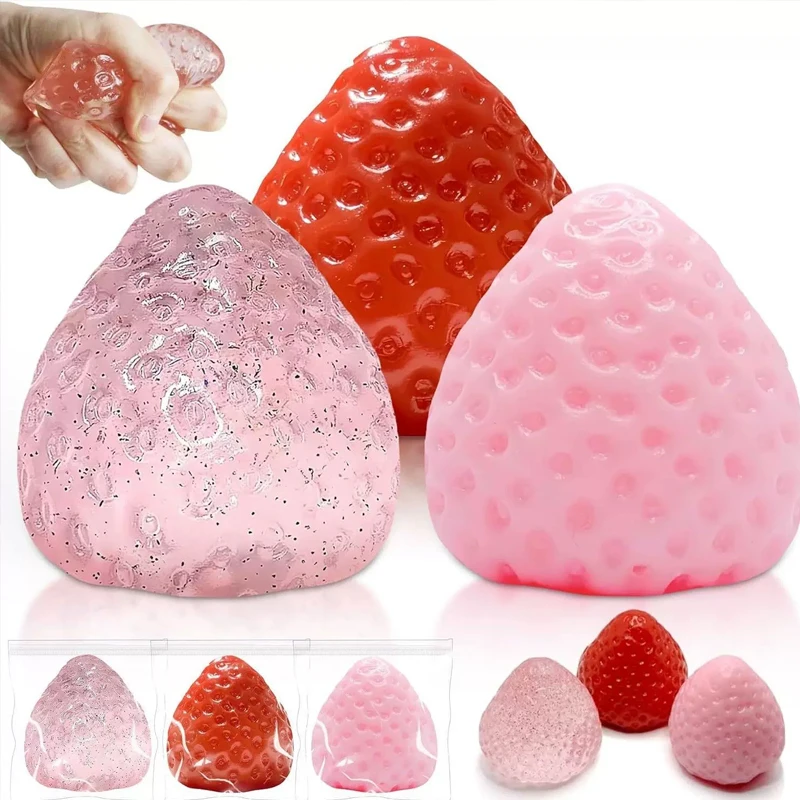 Strawberry Taba Squishy Fidget - Stationery Warehouse recension och pris