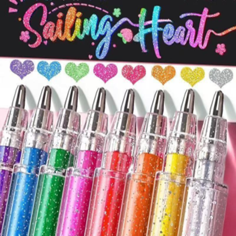 8/24/60-Color Glitter Gel Pen  - Gel Ink Pen Set recension och pris