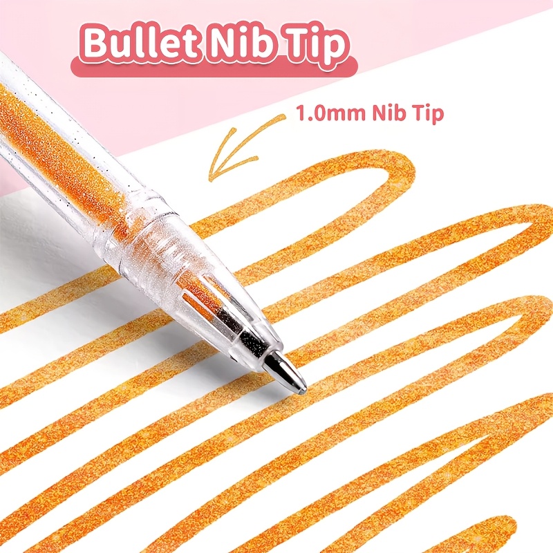 8/24/60-Color Glitter Gel Pen  - Gel Ink Pen Set recension och pris