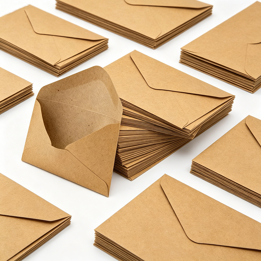 20/50pcs 10x7cm Kraft Paper En - Letter Envelope Kraft recension och pris