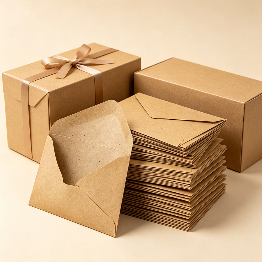 20/50pcs 10x7cm Kraft Paper En - Letter Envelope Kraft recension och pris