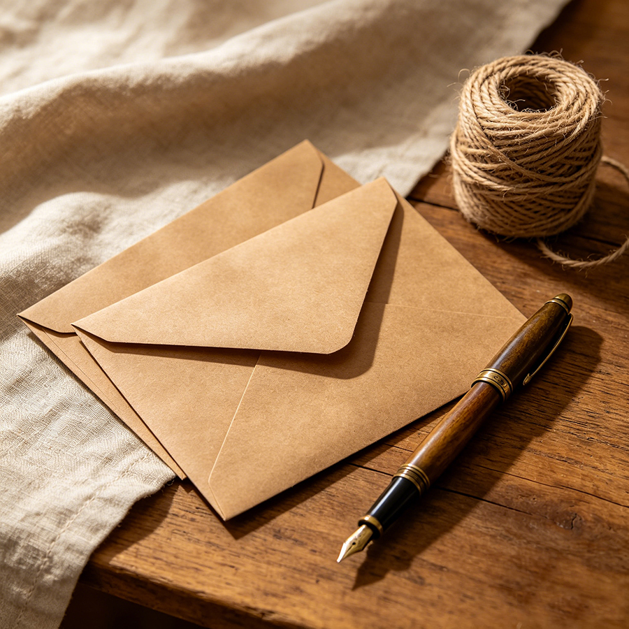 20/50pcs 10x7cm Kraft Paper En - Letter Envelope Kraft recension och pris