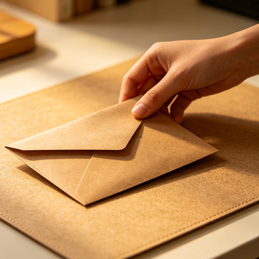 20/50pcs 10x7cm Kraft Paper En - Letter Envelope Kraft recension och pris