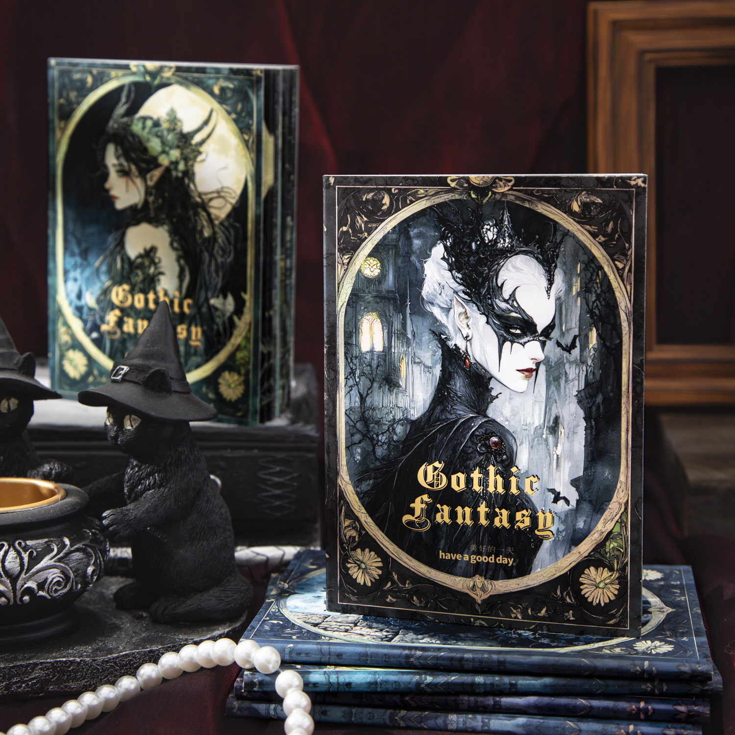 30sheets/bag Gothic Dark Fanta - Cardstock Paper Pack recension och pris